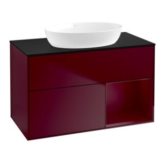 V&B Waschtischunterschrank Finion 100, Pl bla m, Reg Peo m Lac, Peo m