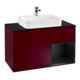 V&B Waschtischunterschrank Finion 100, Pl bla m, Reg re bla m Lac, Peo m-1
