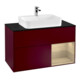 V&B Waschtischunterschrank Finion 100, Pl bla m, Reg re Oa ven, Peo m-1