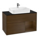 V&B Waschtischunterschrank Finion 100, Pl bla m, Reg re wal ven, wal ven-1