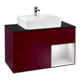 V&B Waschtischunterschrank Finion 100, Pl bla m, Reg re wh. m Lac, Peo m-1