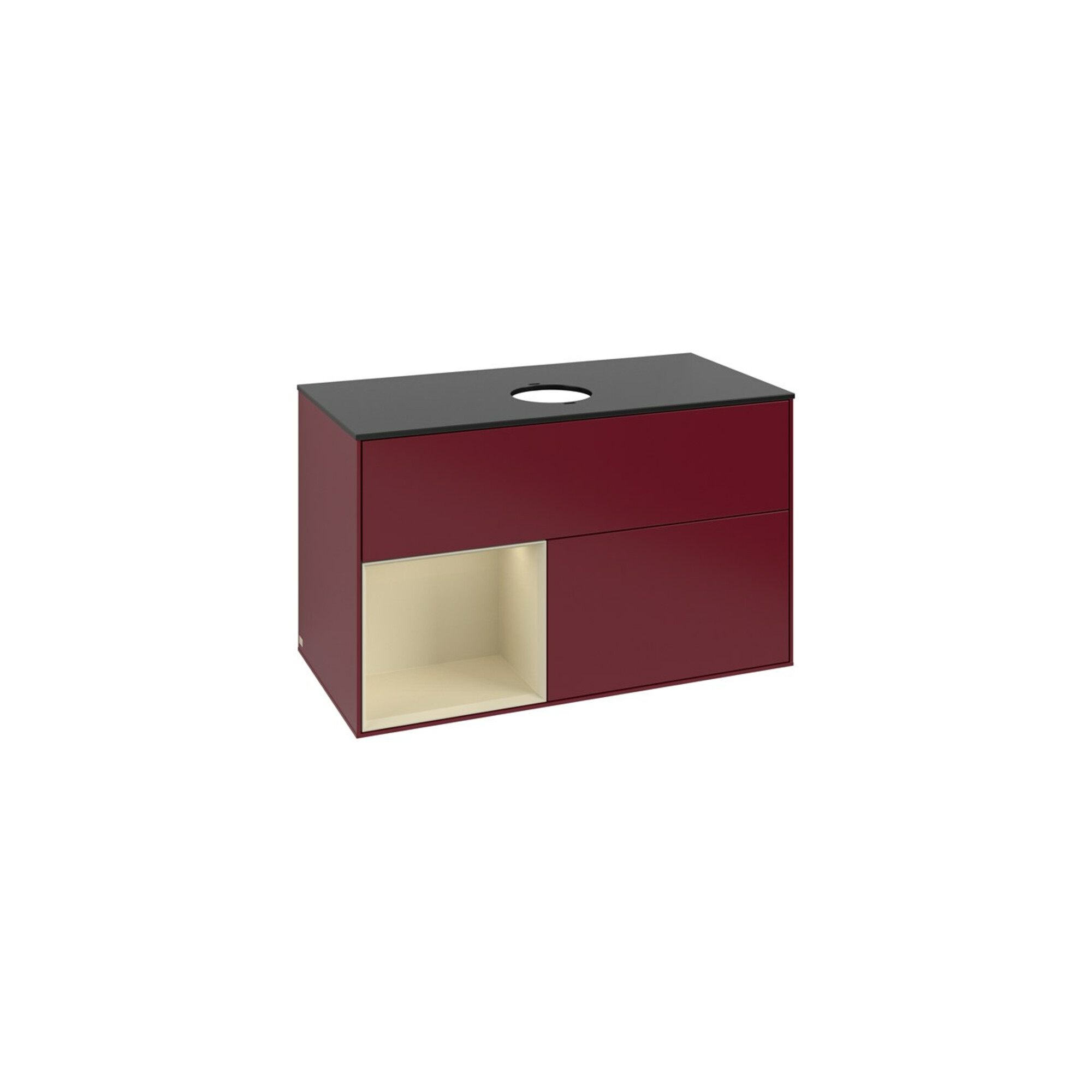 V&B Waschtischunterschrank Finion 100, Pl bla m, Reg si Gr m Lac, Peo m ; Villeroy & Boch