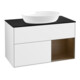 V&B Waschtischunterschrank Finion 100, Pl bla m, Reg wal ven, glo wh. Lac-1
