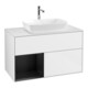 V&B Waschtischunterschrank Finion 100, Pl w m, Reg bla m Lac, glo wh. Lac-1
