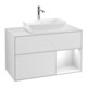 V&B Waschtischunterschrank Finion 100, Pl w m, Reg glo wh. Lac, wh. m Lac-1