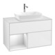 V&B Waschtischunterschrank Finion 100, Pl w m, Reg wh. m Lac, glo wh. Lac-1