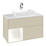 V&B Waschtischunterschrank Finion 100, Pl w m, Reg wh. m Lac, si Gr m Lac-3