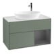 V&B Waschtischunterschrank Finion 100, Pl w m, Rg A m Lac, Oli. m Lac-1