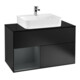 V&B Waschtischunterschrank Finion 100, Pl w m, Rg l md b m Lac, bla m Lac-1
