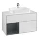 V&B Waschtischunterschrank Finion 100, Pl w m, Rg l md b m Lac, wh. m Lac-1