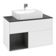 V&B Waschtischunterschrank Finion 100, Pl w m, Rg l si Gr m Lac, wh. m Lac-1