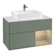 V&B Waschtischunterschrank Finion 100, Pl we m, Reg re Oa ven, Oli. m Lac-1