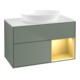 V&B Waschtischunterschrank Finion 100, Pl wh. m, Reg gol m Lac, Oli. m Lac-1
