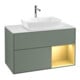 V&B Waschtischunterschrank Finion 100, Pl wh. m, Reg gol m Lac, Oli. m Lac-1
