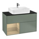 V&B Waschtischunterschrank Finion 100, Pl wh. m, Reg li Oa ven, Oli. m Lac-1