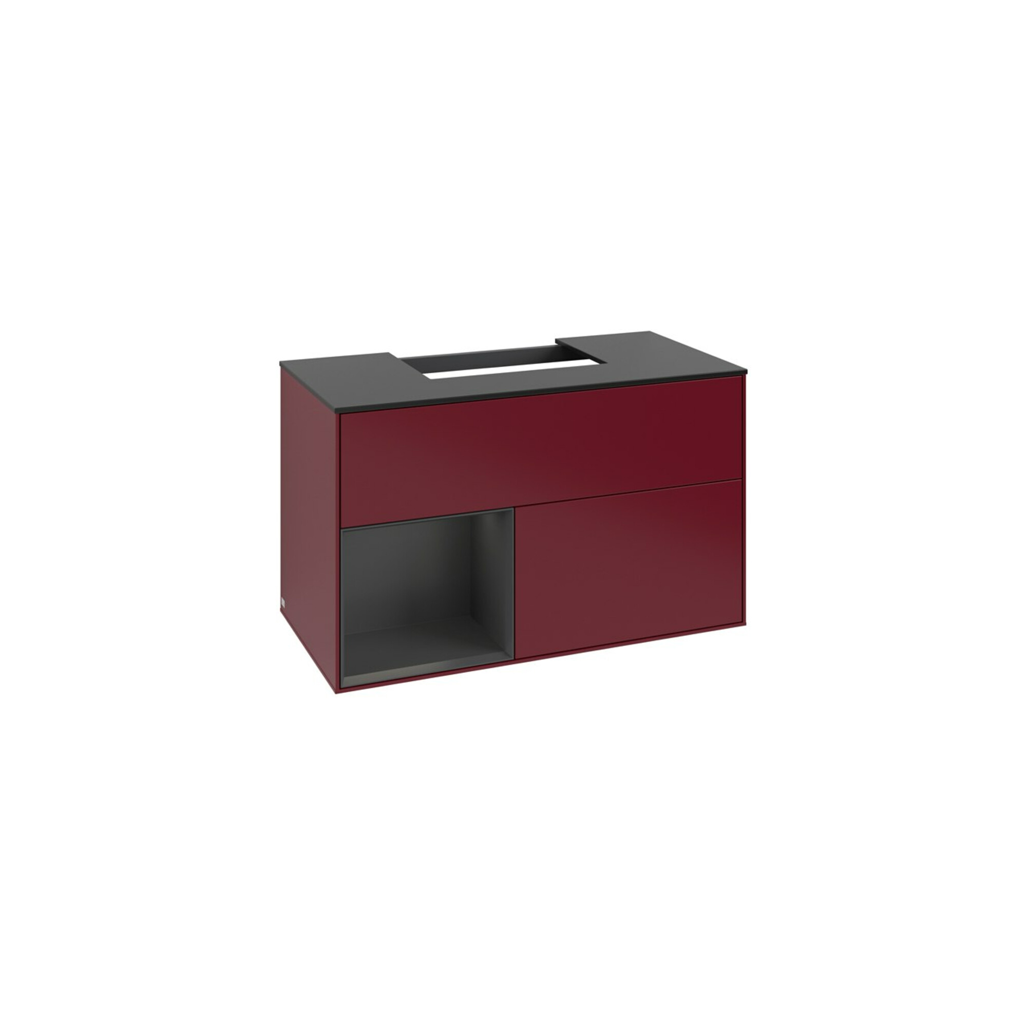 V&B Waschtischunterschrank Finion 100, Pl wh. m, Reg li si Gr m Lac, Peo m ; Villeroy & Boch