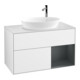 V&B Waschtischunterschrank Finion 100, Pl wh. m, Reg md m Lac, glo wh. Lac-1