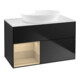 V&B Waschtischunterschrank Finion 100, Pl wh. m, Reg Oa ven, bla m Lac-1
