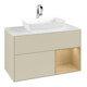 V&B Waschtischunterschrank Finion 100, Pl wh. m, Reg Oa ven, si Gr m Lac-1