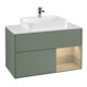 V&B Waschtischunterschrank Finion 100, Pl wh. m, Reg re Oa ven, Oli. m Lac-1