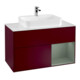 V&B Waschtischunterschrank Finion 100, Pl wh. m, Reg re Oli. m Lac, Peo m-1