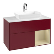 V&B Waschtischunterschrank Finion 100, Pl wh. m, Reg si Gr m Lac, Peo m-3