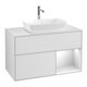 V&B Waschtischunterschrank Finion 100, Pl wh. m, Reg wh. m Lac, wh. m Lac-1