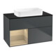 V&B Waschtischunterschrank Finion 100x60,3 cm, Reg li Oa ven, md bl. m Lac-1