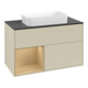 V&B Waschtischunterschrank Finion 100x60,3 cm, Reg li Oa ven, si Gr m Lac-3
