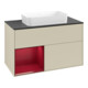 V&B Waschtischunterschrank Finion 100x60,3 cm, Reg li Peo, si Gr m Lacquer-3