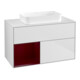 V&B Waschtischunterschrank Finion 100x60,3 cm, Reg li Peo, wh. m lacquer-1