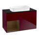 V&B Waschtischunterschrank Finion 100x60,3 cm, Reg li wal ven, Peony Matt-1