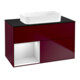 V&B Waschtischunterschrank Finion 100x60,3 cm, Reg li wh. m Lac, Peo Matt-1