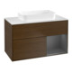 V&B Waschtischunterschrank Finion 100x60,3 cm, Reg re Anthrac. m, wal ven-1