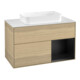 V&B Waschtischunterschrank Finion 100x60,3 cm, Reg re bla m Lac, Oa Veneer-1