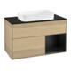 V&B Waschtischunterschrank Finion 100x60,3 cm, Reg re bla m Lac, Oa Veneer-1