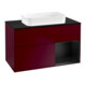 V&B Waschtischunterschrank Finion 100x60,3 cm, Reg re bla m Lac, Peo Matt-1