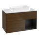 V&B Waschtischunterschrank Finion 100x60,3 cm, Reg re bla m Lac, wal ven-1