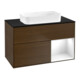V&B Waschtischunterschrank Finion 100x60,3 cm, Reg re glo wh. Lac, wal ven-1
