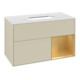 V&B Waschtischunterschrank Finion 100x60,3 cm, Reg re gol m, si Gr m Lac-3