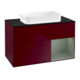 V&B Waschtischunterschrank Finion 100x60,3 cm, Reg re Oli. m Lac, Peo Matt-1