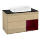 V&B Waschtischunterschrank Finion 100x60,3 cm, Reg re Peony, Oak Veneer-1
