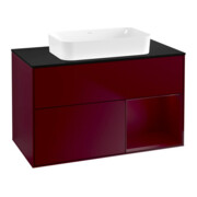 V&B Waschtischunterschrank Finion 100x60,3 cm, Reg re Peony, Peony Matt