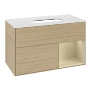 V&B Waschtischunterschrank Finion 100x60,3 cm, Reg re si Gr m Lac, Oa ven-3