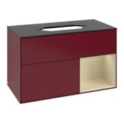 V&B Waschtischunterschrank Finion 100x60,3 cm, Reg re si Gr m Lac, Peo m-3