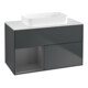 V&B Waschtischunterschrank Finion 100x60,3 cm, Rg l A m, md bl. m Lac-1