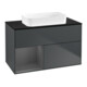 V&B Waschtischunterschrank Finion 100x60,3 cm, Rg l A m, md bl. m Lac-1