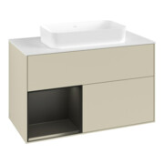 V&B Waschtischunterschrank Finion 100x60,3 cm, Rg l bla m Lac, si Gr m Lac-3