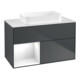 V&B Waschtischunterschrank Finion 100x60,3 cm, Rg l g w Lac, md bl. m Lac-1