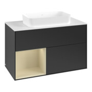V&B Waschtischunterschrank Finion 100x60,3 cm, Rg l si Gr m Lac, bla m Lac-4